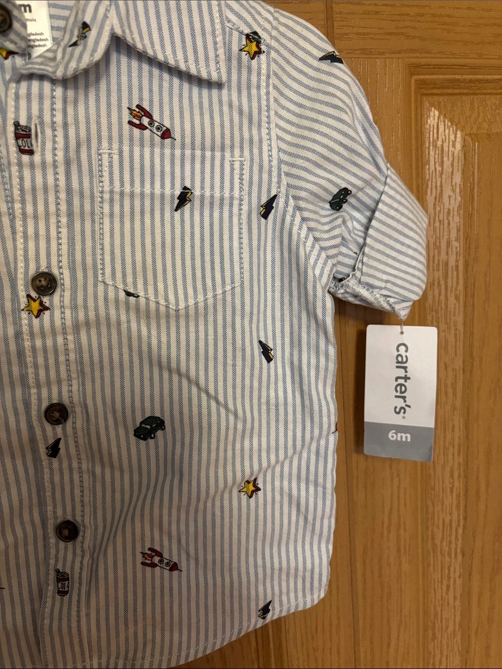 Carter’s 6 Month Button Down NWT